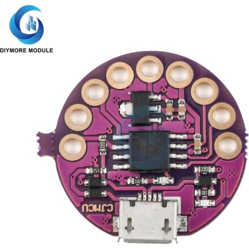 Micro USB ATTINY85 LilyPad Microcontroller Module For Arduino Smart Wearable System Programmable Development Tools
