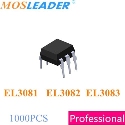 Mosleader DIP6 1000PCS EL3081 EL3082 EL3083 3081 3082 3083 Original Made in China MOC3081 MOC3082 MOC3083 High quality