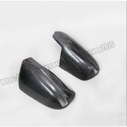 For Mercedes-Benz W219 CLS 2008-2009 Carbon Fiber Side Mirror Cover Caps Trim