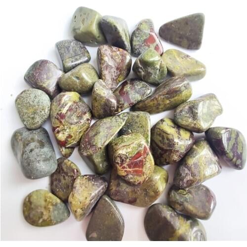 Natural Dragon Blood Stone Polished Stone Energy Ornaments Minerals Crafts Home Aquarium Decorations