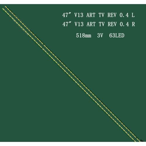 2pcs LED backlight strip For LG 47LA6600 47LA660S 47LA690S 47E700S 47LM6700E 47PFL6007 47LA740S 47LA660V 6922L-0071A 6922L-0029A