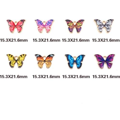 Butterfly shoe buckle