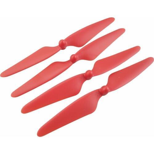 RC 4PCS wind leaf for Remote control MJX B3 Bugs 3 B3H BUGS 3H F17 F100 romote control brushless airplane accessories-Red