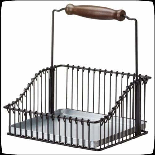 Grid Wall Shelf Free Perforation Wall-Mounted Storage Organizer Hanging Basket Wire Wall Basket Grid Basket Home Supplies