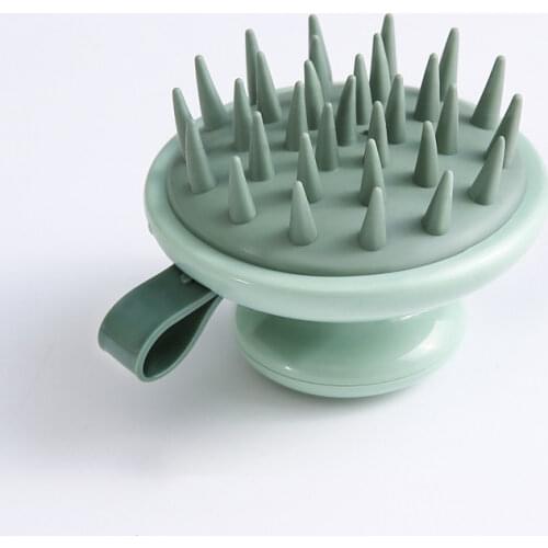 Silicone Shampoo Head Scalp Massage Brush Silicone Body Brush Hair Washing Comb Bath SPA Shower Brush Massage Brush Hair Brush