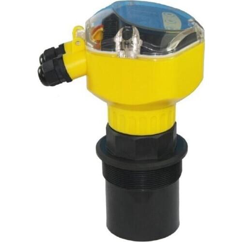 Ultrasonic Digital Level Meter Integrated type DC24V 4-20mA Output Optional RS232/485 Relay 0-60m