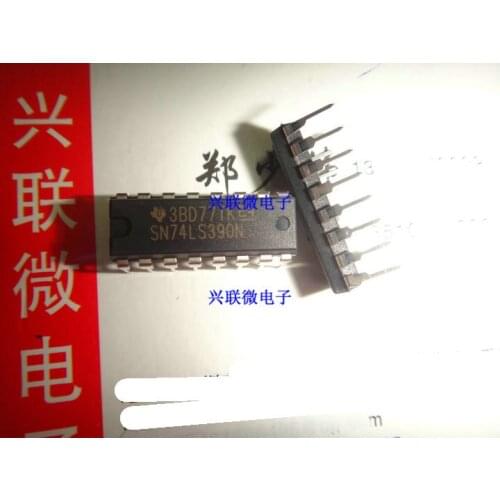 In stock 100% New&Original 5pcs/lot SN74LS390N 73LS390 DIP16