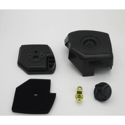 Air Filter Assembly Fit For Kawasaki TJ45 TJ45E KBL45 Trimmer Brush Cutter Cleaner Complete Replacement Parts