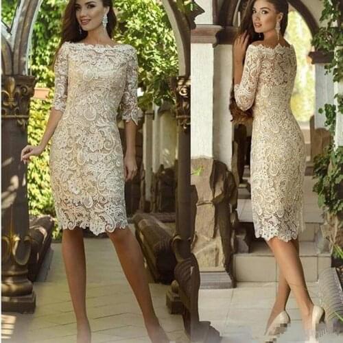 Vestido De Festa V Neck Cap Sleeve Vintage Lace Appliques Beaded Navy Blue Bridesmaid Dresses Women Formal Party Gowns