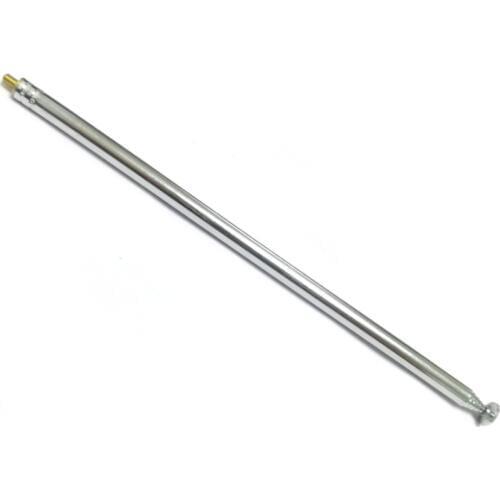 2pcs 6 sections 880mm long telescopic antenna radio FM aerial outer thead DIY NEW wholesale price