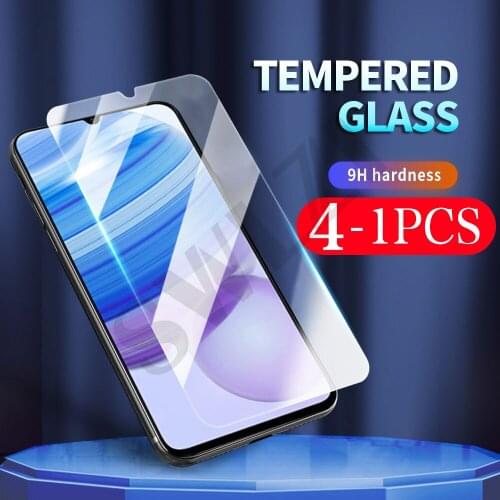 4-1Pcs 9H on the tempered glass for Redmi 6A 7s 7A 8A protective film Redmi note 6 7 8 8T pro phone screen protector smartphone