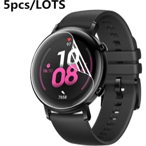 5PCS For Huawei Honor Watch Magic GT2 GT 2 42mm Smart Watch HD Full Coverage TPU Screen Protector LCD Film not Glass