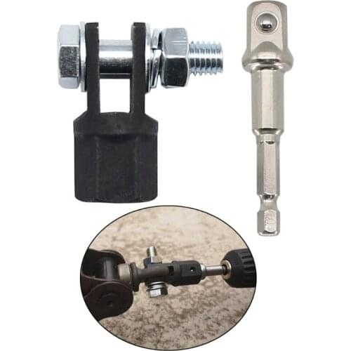 Scissor Jack Adapter for Use 1/2 Inch Drive/Impact Leveling Jack Socket Drill Adapter Wrench Tools Loop or Eyelet Type