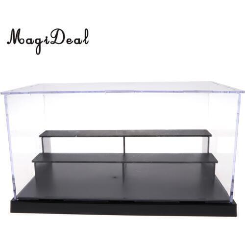 Acrylic Model Display Case Dustproof Protection Three-tier Box for Action Figures Product Samples Home Decor