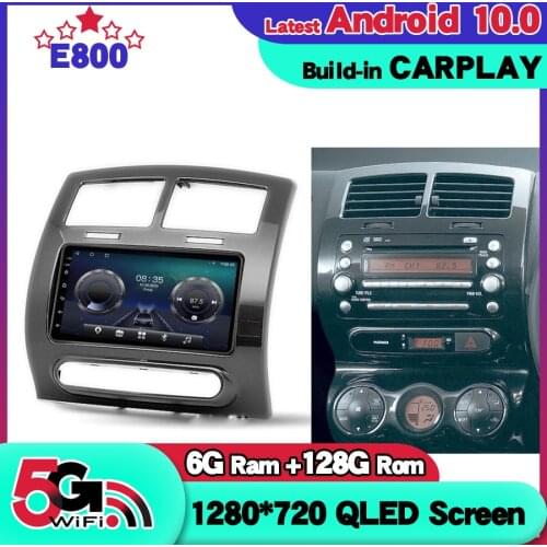 6GB Ram 128GB Rom Car Radio Navigation GPS For Toyota IST Urban Cruiser 2009 Android 10 stereo receiver Autoradio Multimedia