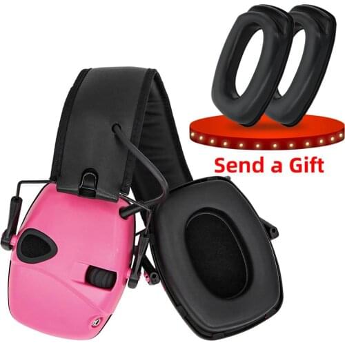 Electronic Shooting Earmuffs Tactical Outdoor Sports Anti-noise Sound Amplification Hearing Protection Headphones Foldable