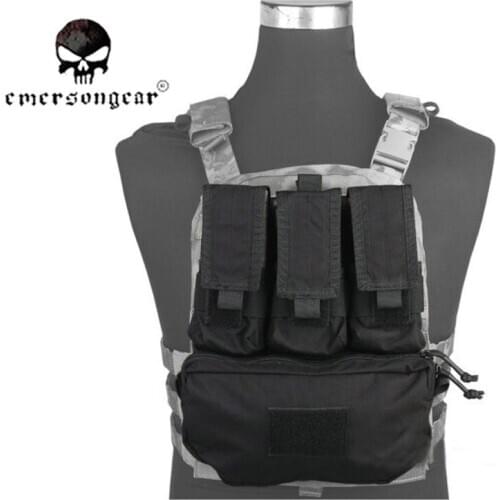 EmersonGear Assault Back Panel Airsoft Combat Molle Vest Pouch EM9300