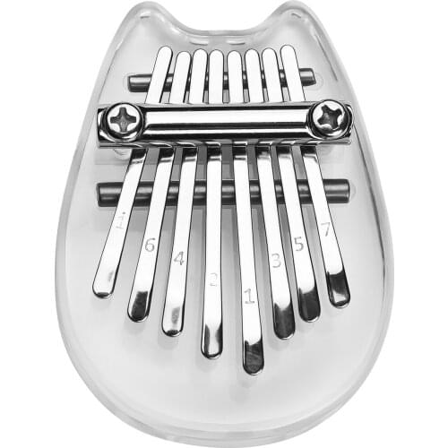 Muslady Kalimba 8 Keys Thumb Piano Mini Portable Kalimba with Lanyard Musical Instrument