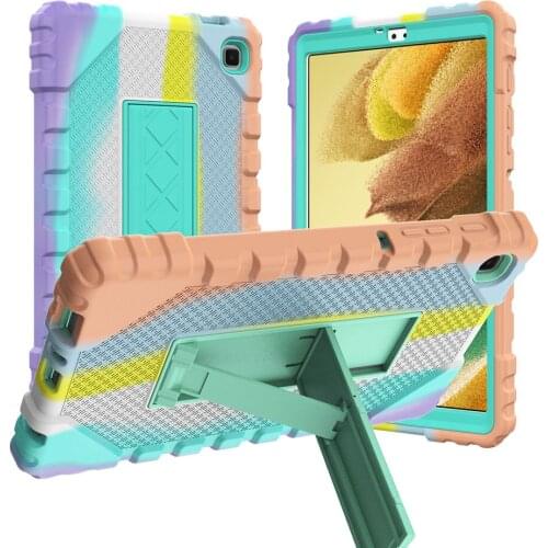 Soft Silicone Case for Samsung Galaxy Tab A7 Lite Tablet PC Anti-scratch Full Coverage Protective Cover