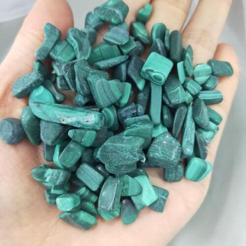 Natural Malachite Gravel Reiki Crystals And Stones Meditation Mineral Gems Christmas Decorations Witchcraft Supplies