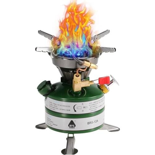 Newest Mini Liquid Fuel Camping Gasoline Stoves Portable Outdoor One-piece Stove Burners Cooker Gas Stove Picnic Hiking Burner
