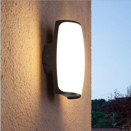 Outdoor corridor balcony aisle waterproof wall lamp modern courtyard terrace lamp gate wall lamp