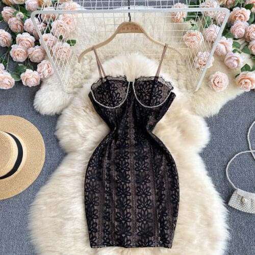 Sexy Spaghetti Strap Bodycon Mini Dress Women Summer Party Dress 2021 Elegant Rhinestone Decoration Club Backless Dress Vestidos