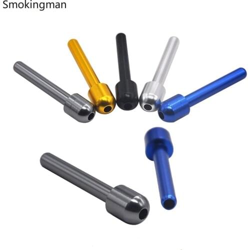 Snuff Bottle Aluminum Alloy Snuff Tube Metal Pipe Snuff Snorter Snuff Snorter Accessoriesmetal Snuff Snorter sniffer