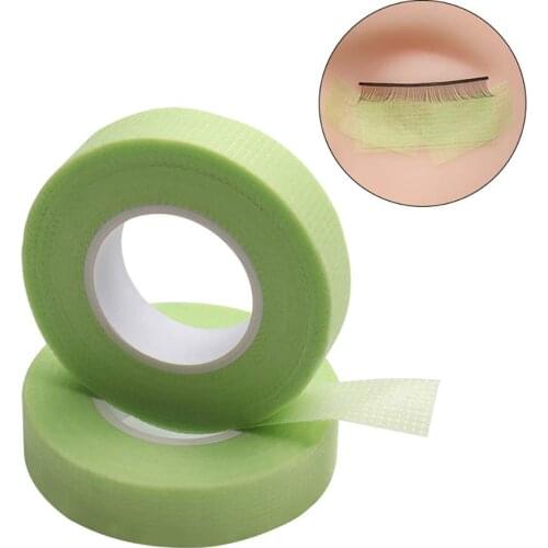 Green Individual Bag Lash Tape Microporius Non Woven Fabric Breathing Eyelash Extension Tape