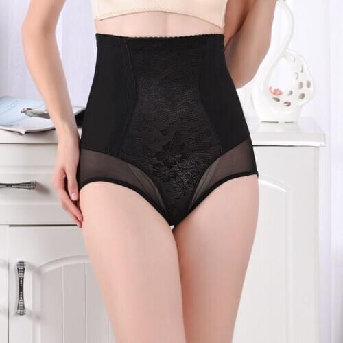 Woman High Waist Shaping Panties Breathable Body Shaper Slimming Tummy Underwear Panty Shapers Underwear Lady Butt Lifter