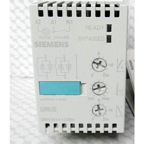 1Pcs New Siemens 3RW3014-1CB04 free shipping