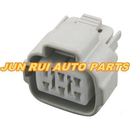 20pcs 6189-0323 PA66 SUMITOMO TS 6 Pin/Way Female Accelerator Pedal Wire Harness Connector For Toyota Camry