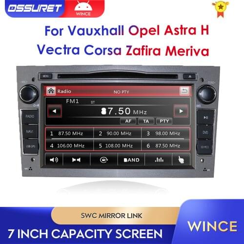 2 DIN Car DVD Stereo For Vauxhall Opel Astra H G Vectra Antara Zafira Corsa WINCE Car DVD GPS Navi steering wheel RDS TV CAM DAB