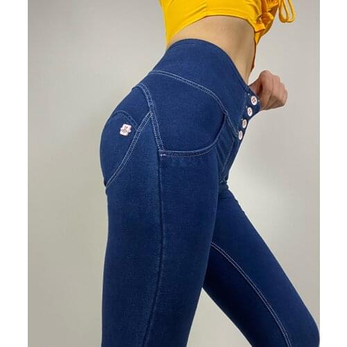 Melody High Rise Jeans Stretch Sexy New Fashion Jeans Breathable Shapewear Female Trousers Plus Size Spring Autumn