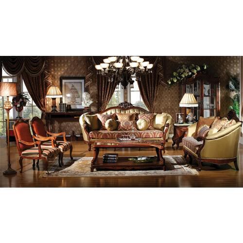 Victorian classic sofa sets designs living room furniture of turkey sofa set ensembles de canapé en tissuGH50