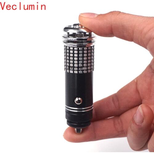 Mini Car Air Purifier 12V Mini Auto Car Fresh Air anion Ionic Purifier Oxygen Bar Ozone Ionizer cleaner Vehicle Air Freshener