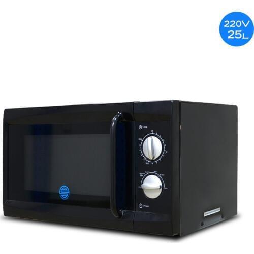 Multifunctional Mechanical Turntable 25L Microwave Oven Commercial / Household Microwave Oven 6 Positions Adjustable
