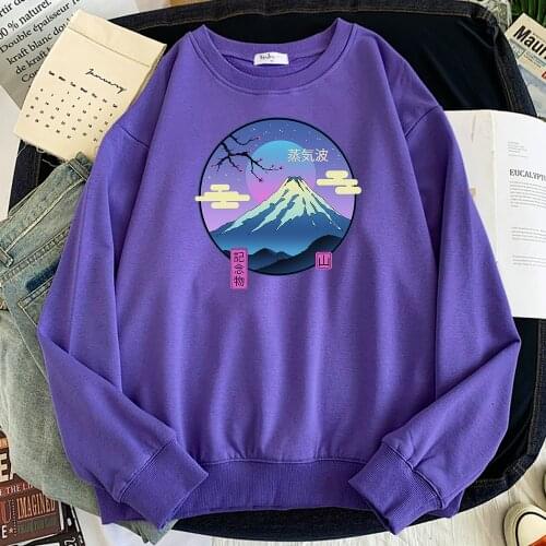 Sweatshirts Japanese Anime Printing Mens Sweatshirt Crewneck Retro Male Hooded Street Famous Brand Man Clothing