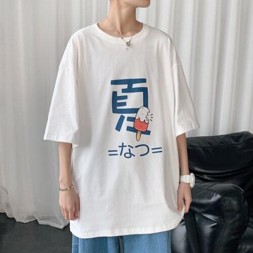 Mens Cotton T-shirts Funny Print O-neck Mens Fashion Tshirt Casual Oversized T shirt Male Summer Tee Shirt Streetwear 5XL-M