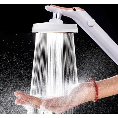 Large Panel Overhead Rain Shower Heads Big High Pressure White Registration Wall Rotatable Faucet Waterfall Dush for Bathroom