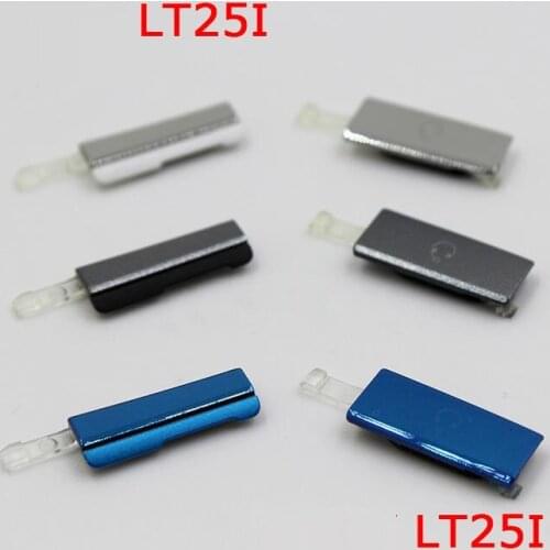 New 100% Original USB Charging Port Dust Plug + Micro SD & Sim Cards Jack Cover For Sony Xperia V LT25i lt25 Dust Waterproof