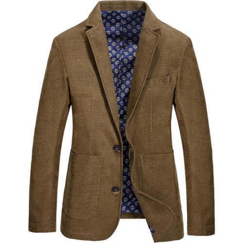 Leisure Coats Mens Suit Autumn Jackets Fashion Coat Jacket Pure Color Tops Outer Male Blazers