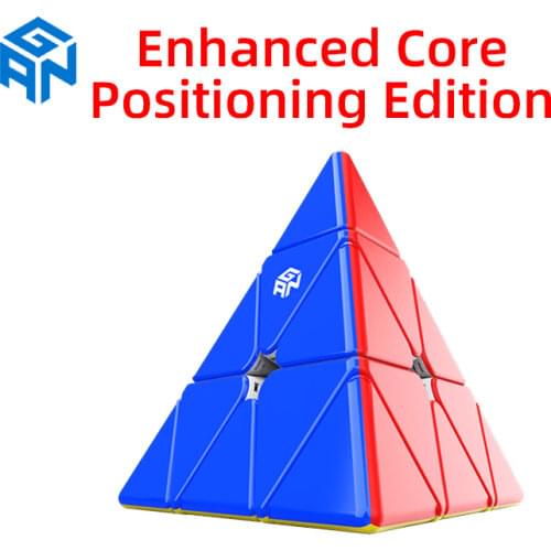 [Picube]GAN Pyraminx M 3x3x3 Magnetic Speed Magic Cube Stickerless Professional Twist Puzzle Educational Toys for Children Boys