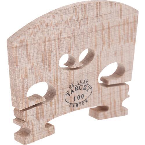 Durable Maple 4/4 Size Violin Bridge DIY Musical Instrument Accessory
