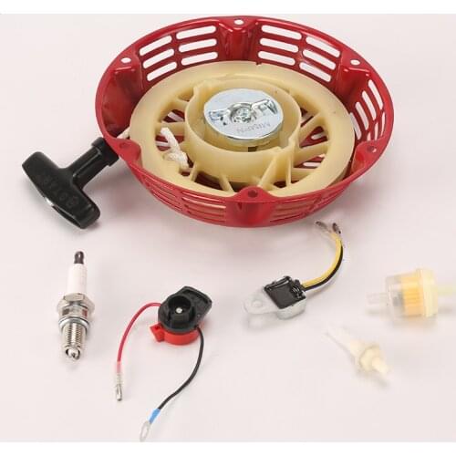 Carburetor Recoil Starter Air Filter Gasket Rings Kit Fit For Honda GX240 GX270 Garden Lawn Mower Power Equipment Accessories