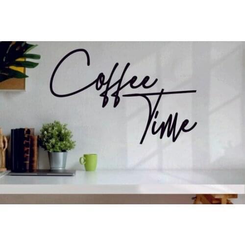 Wedding Concept Coffee Time Coffee Time Black Wood wall Decoration wall graphics gráficos de parede настенная графика