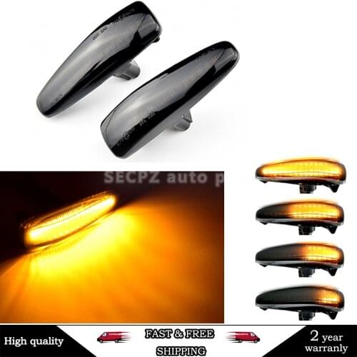 Turn Signal Lamp LED For Mistubishi Outlander Sport Mirage Sport Lancer Evolution X Light Car Dynamic Side Marker Blinker