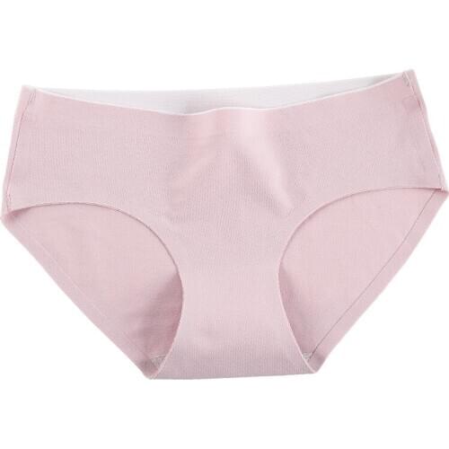 Sexy Cotton Panties Pretty Seamless Ladies Breathable Briefs Cotton Crotch Mid-Rise Cute Women Underwear Hot Sale 1pcs/lot