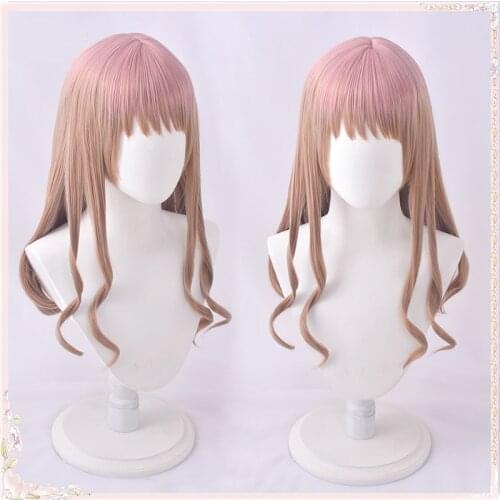 Japanese Anime SSSS.DYNAZENON GAUMA Minami Yume Cosplay Synthetic Gradient Long Hair Wigs Women Girls Comic Con Party Prop Gifts