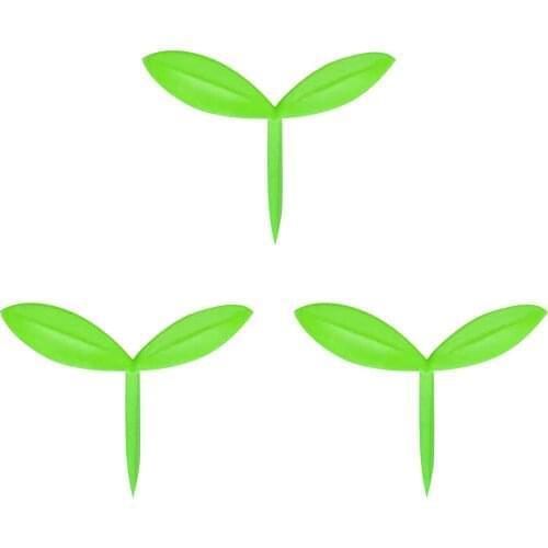 Green Sprout Bookmarks Metal Silicone Clips Bookmarks Teacher Student Page Holder Stationery School Office Supply Friends Gift